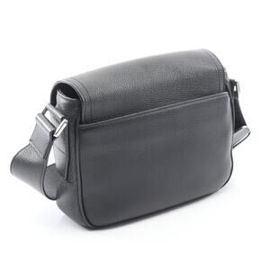Dior Saddle Messenger Shoulder Bag Leather Black
